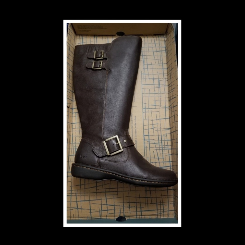 Boc tall flat leather boots